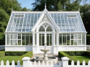 Glass Garden Greenhouse In Victorian Style For Sale Ysgh 088